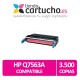 Toner Magenta compatible HP Q7563, sustituye al toner original Q7563