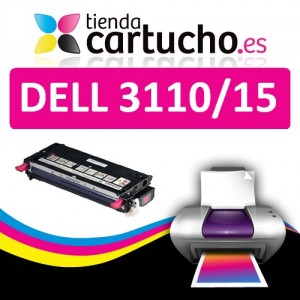 Toner MAGENTA DELL 3110CN/3115CN compatible PERTENENCIENTE A LA REFERENCIA Cartouches DELL 3110/3115
