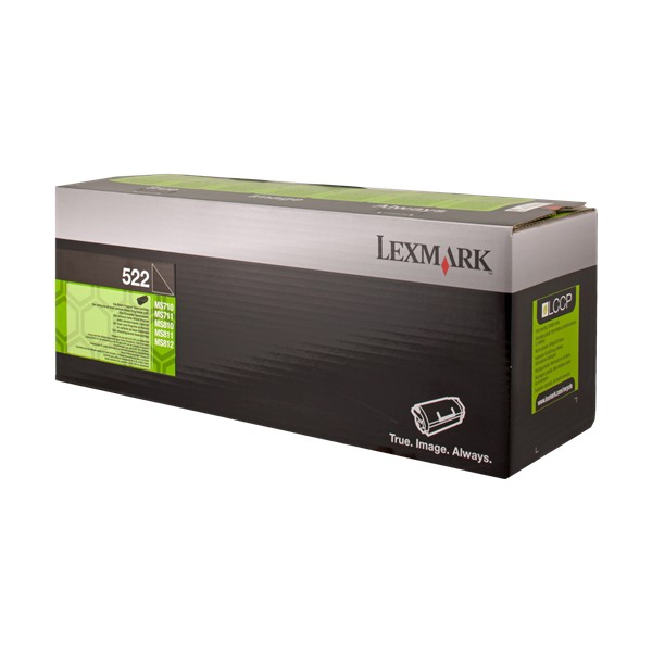 Toner Lexmark 522 (MS810) Original 6.000 copias Toner Lexmark 522 (MS810) Original 6.000 copias