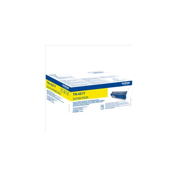 Toner Brother TN421 Jaune Original Toner Brother TN421 Jaune Original