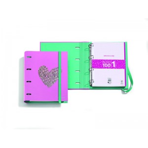 MIQUEL RIUS Sequins heart bloc 25mm ARP