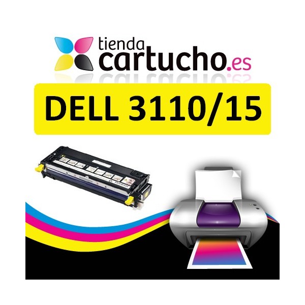Toner JAUNE DELL 3110CN / DELL 3115CN compatible Toner JAUNE DELL 3110CN / DELL 3115CN compatible