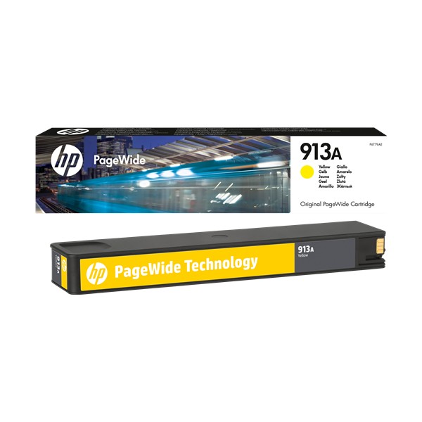 HP 913A Jaune Encre Original HP 913A Jaune Encre Original