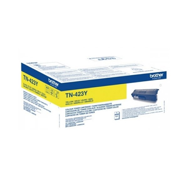Brother TN423 Toner Jaune Original Brother TN423 Toner Jaune Original