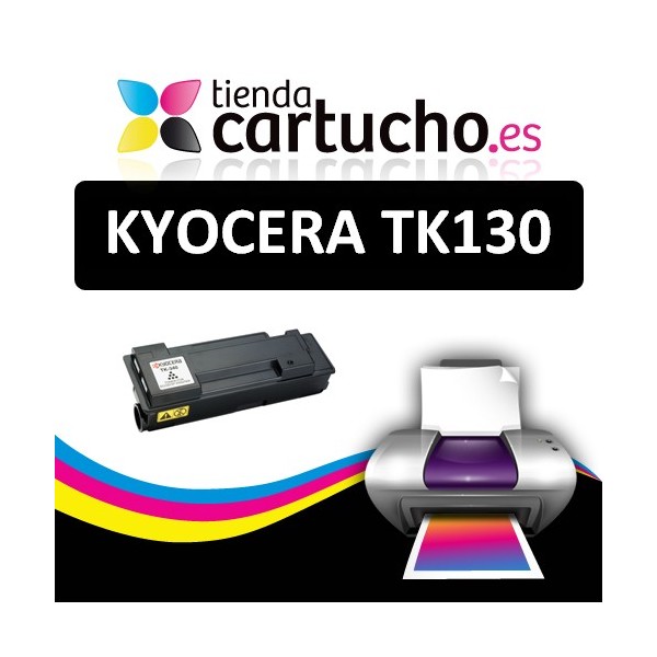 Toner KYOCERA TK 130 compatible, remplacer le toner original KYOCERA TK 130 Toner KYOCERA TK 130 compatible, remplacer le toner original KYOCERA TK 130