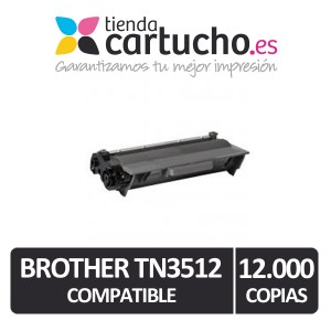 Toner Brother TN3512 Compatible PERTENENCIENTE A LA REFERENCIA Toner Brother TN-3512