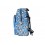 LOVE&CHILD Mochila poliéster azul con cintas para trolley