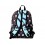 LOVE&CHILD Mochila poliéster negra con cintas para trolley