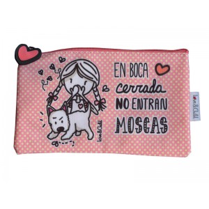 LOVE&CHILD Estuche "En boca cerrada no entran moscas"