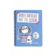 LOVE&CHILD Cuaderno azul 90 páginas 70g. Cuadrícula 4mm. A5 