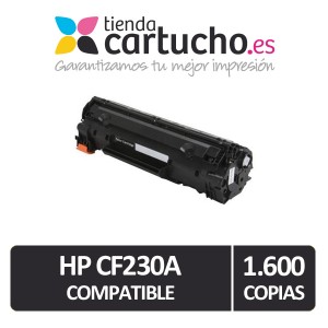 Toner HP CF230A compatible 1.600 copias PERTENENCIENTE A LA REFERENCIA Toner HP CF230A / X