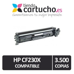Toner HP CF230X compatible 3.500 copias PARA LA IMPRESORA Toner HP LaserJet Pro M 203dw