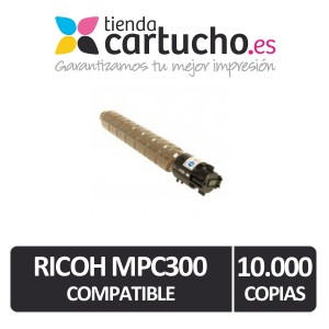Toner Ricoh MP-C300 / 400 Compatible Negro PARA LA IMPRESORA Cartouches Ricoh Aficio MPC400