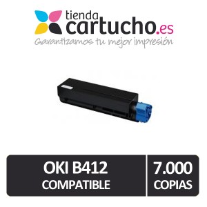 Toner OKI B412 Compatible Baja Capacidad 7.000 copias PERTENENCIENTE A LA REFERENCIA OKI B412