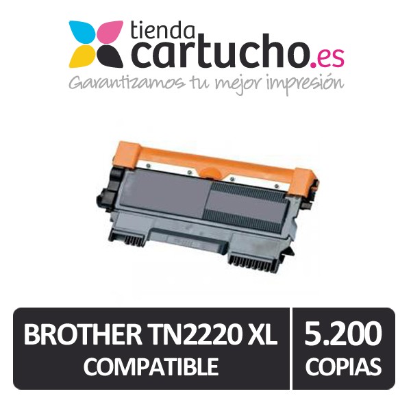 Toner Brother TN2220 XL Compatible 5.200 copias