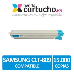 Toner Compatible Samsung CLT-809 Cyan PERTENENCIENTE A LA REFERENCIA Toner Samsung CLT-809