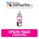 EPSON T6643 MAGENTA BOTELLA DE TINTA GENERICA