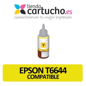 EPSON T6644 AMARILLO BOTELLA DE TINTA GENERICA PARA LA IMPRESORA Encre Epson EcoTank L100