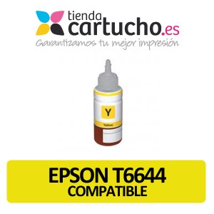 EPSON T6644 AMARILLO BOTELLA DE TINTA GENERICA PERTENENCIENTE A LA REFERENCIA Encre Epson T6641/2/3/4