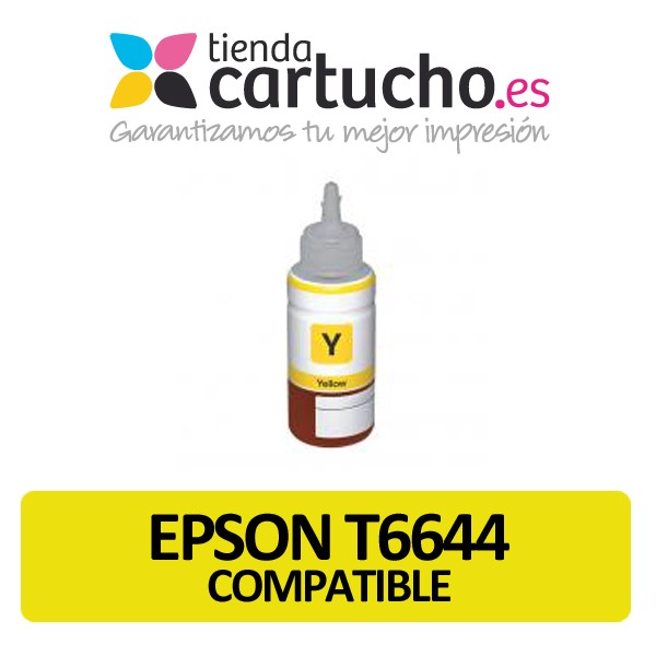 EPSON T6644 JAUNE Bouteille D'ENCRE GENERICA EPSON T6644 JAUNE Bouteille D'ENCRE GENERICA
