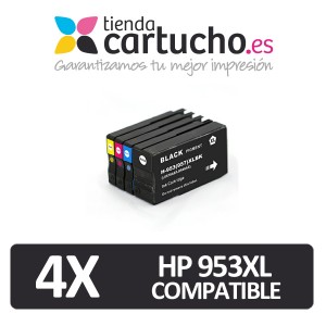 Pack 4 HP 953XL Compatible (Elija colores) PARA LA IMPRESORA HP OfficeJet Pro 7720 All-in-One
