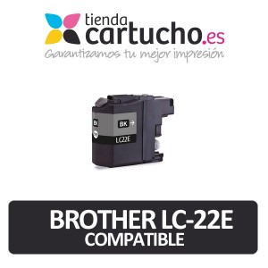 Cartucho negro Brother LC22E Compatible PERTENENCIENTE A LA REFERENCIA Encre Brother LC-22 E