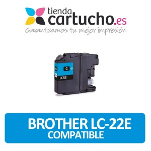 Cartucho Cyan Brother LC22E Compatible PERTENENCIENTE A LA REFERENCIA Encre Brother LC-22 E