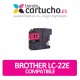 Cartucho Magenta Brother LC22E Compatible