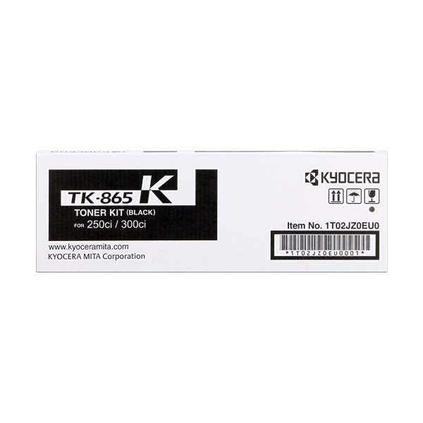 CARTOUCHE DE TONER KYOCERA TK-865 NOIR ORIGINAL CARTOUCHE DE TONER KYOCERA TK-865 NOIR ORIGINAL