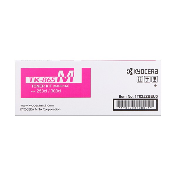 CARTOUCHE DE TONER KYOCERA TK-865 MAGENTA ORIGINAL CARTOUCHE DE TONER KYOCERA TK-865 MAGENTA ORIGINAL