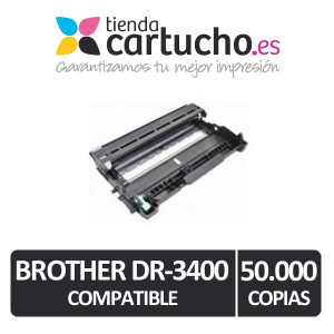 Tambor Brother DR-3400 Compatible PARA LA IMPRESORA Toner imprimante Brother HL-L5100DN
