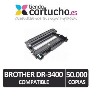 Tambor Brother DR-3400 Compatible PARA LA IMPRESORA Toner imprimante Brother MFC-6800