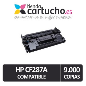 Toner HP CF287A Compatible PARA LA IMPRESORA Toner HP LaserJet Pro M 501n / dn