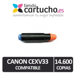Toner negro compatible Canon C-EXV33 PERTENENCIENTE A LA REFERENCIA Canon CEXV33