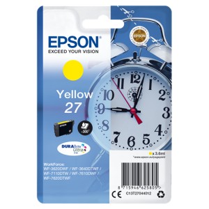 Epson 27 Original Amarillo T2704 PERTENENCIENTE A LA REFERENCIA Encre Epson 27 / 27XL