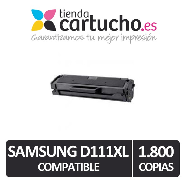 Toner Samsung D111XL Compatible 1.800 copias Toner Samsung D111XL Compatible 1.800 copias