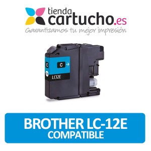 Cartucho Negro Brother LC-12E Compatible PERTENENCIENTE A LA REFERENCIA Encre Brother LC-12E