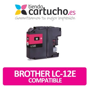 Cartucho Negro Brother LC-12E Compatible PERTENENCIENTE A LA REFERENCIA Encre Brother LC-12E