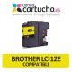 Cartucho Negro Brother LC-12E Compatible