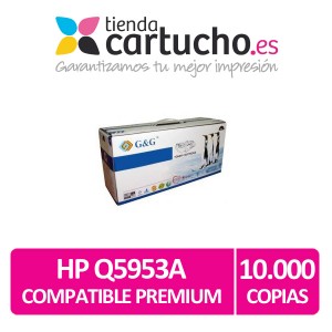 HP Q5953A Compatible Premium Magenta PERTENENCIENTE A LA REFERENCIA Toner HP 643A / Q5950/1/2/3A