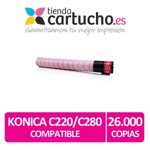 Toner Konica Minolta C220 Magenta Compatible PERTENENCIENTE A LA REFERENCIA Cartouches Konica Minolta C220 / C280