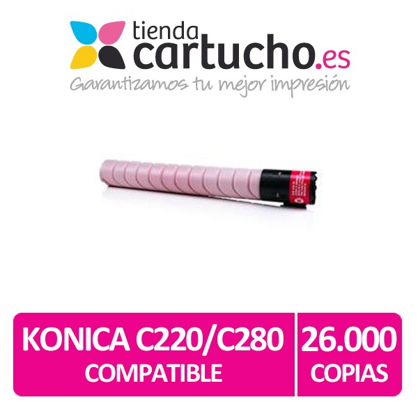 Toner Konica Minolta C220 TN216 Magenta Compatible Toner Konica Minolta C220 TN216 Magenta Compatible