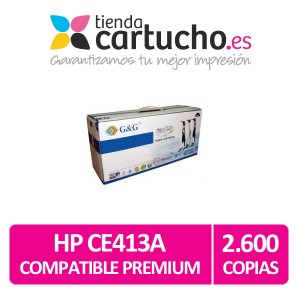 Toner  HP CE413A Magenta compatible Premium PARA LA IMPRESORA Toner HP Laserjet Pro 400 color M451dn
