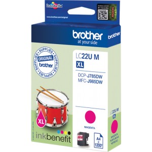 Brother LC22U Magenta Original PARA LA IMPRESORA Cartouches d'encre Brother MFC-J985DW