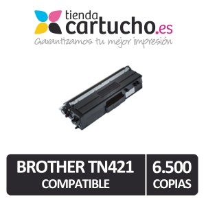 Toner Brother TN421 Compatible Negro PARA LA IMPRESORA Toner imprimante Brother DCP-L8410CDW