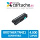 Toner Brother TN421 Compatible Cyan