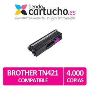 Toner Brother TN421 Compatible Magenta PARA LA IMPRESORA Toner imprimante Brother DCP-L8410CDW