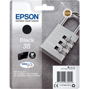 Epson 35 Negro, Cartucho De Tinta Original PERTENENCIENTE A LA REFERENCIA Encre Epson 35 Y 35xl