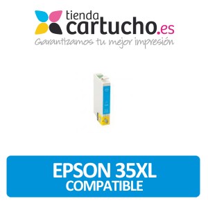Epson 35XL Cyan compatible PERTENENCIENTE A LA REFERENCIA Encre Epson 35 Y 35xl