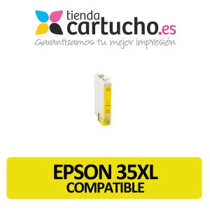 Epson 35XL Amarillo compatible PERTENENCIENTE A LA REFERENCIA Encre Epson 35 Y 35xl
